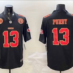 SAN FRANCISCO 49ERS STITCHED FOOTBALL JERSEY 