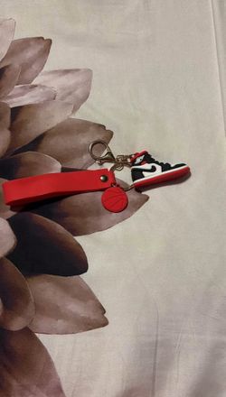 Red Nike Keychain 