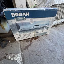 BROAN   Better  30 stainless steel   Range hood