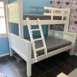 Twin Bunk Bed And Mattress 