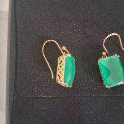 Beautiful Emerald Earrings 