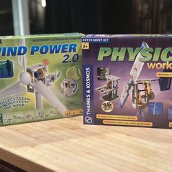 2 Experiment Kits | Physics Workshop + Wind Power 2.0