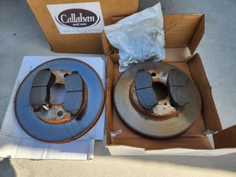 Brake (front) pads and rotors for 1997 toyota camry