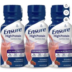 Ensure Protine Drinks 