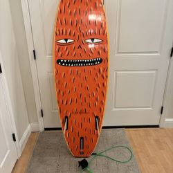 6 Foot Foam Surfboard