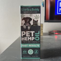 Pet Hemp Oil For Cats And Dogs 
