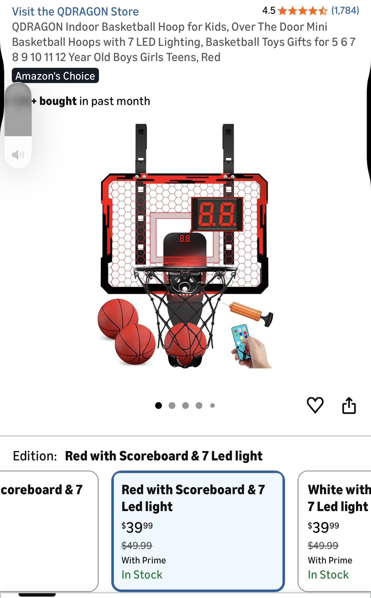 Brand New Basketball Hoop Sport Set
