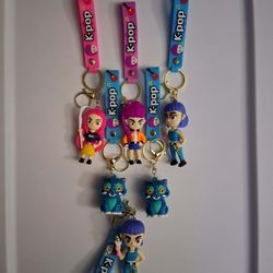 K-POP DEMON HUNTERS KEYCHAINS 👉$5 EACH ONE