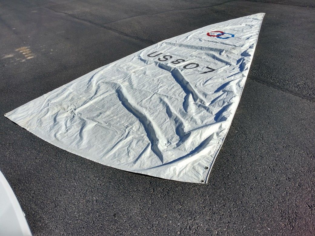 Sail 17 Ft X 8 Ft For Small Boat or Land Yacht