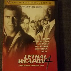 Lethal Weapon 4 Dvd