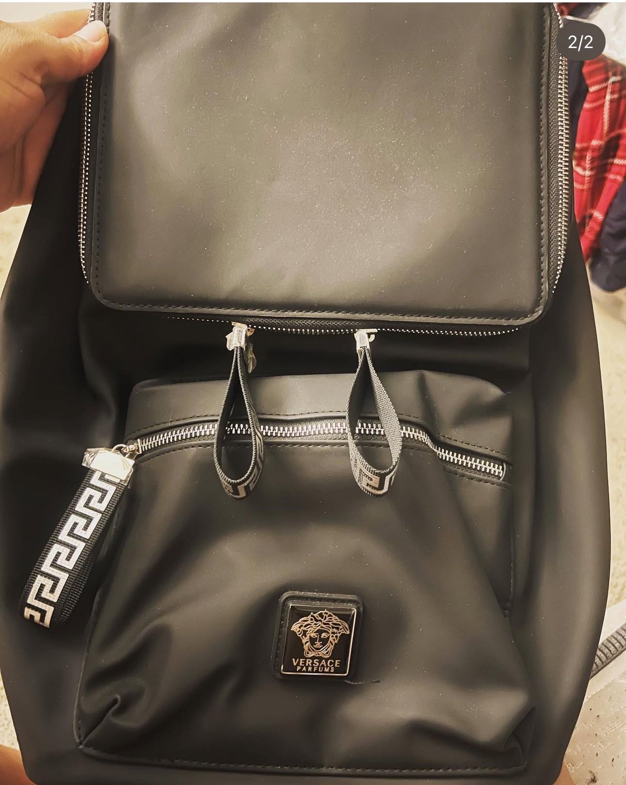 Men’s Versace Backpack/ Murse