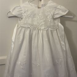 Vestido  De Fiesta o Bautizo Para Bebe / Baptism Dress