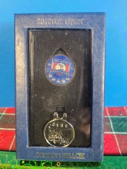 2010 US OPEN HAT CLIP