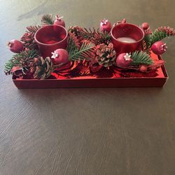 Christmas Candle Holders