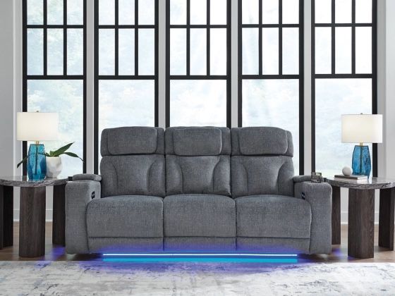 Power Reclining Sofa Available For Fast Delivery $54 Down No Credit Needed Financing