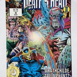 Vintage Deaths Head Marvel Comic