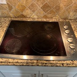 GE Profile Electric Stove Top