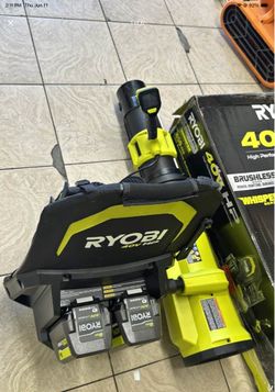 Ryobi 40v 850 Cfm blower kit