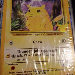 5 By 7 Pokemon Card 1995