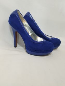 Cobalt baby phat heels