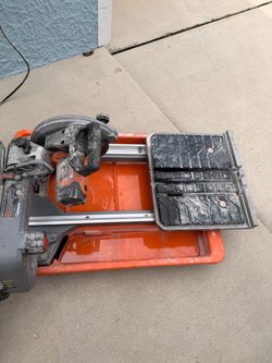 Wet Tile Saw