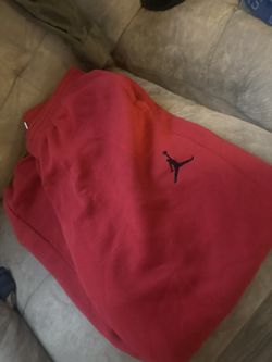 Jordan Red Sweats Xl