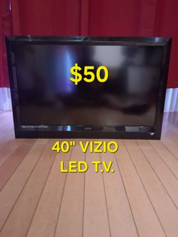 40" VIZIO LED T.V.