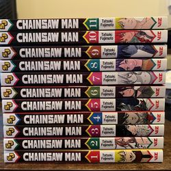Chainsaw Man Manga Books