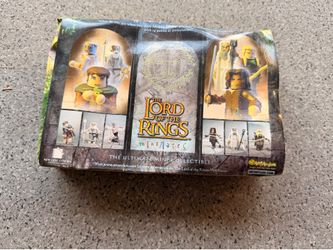 LORD OF THE RINGS MINIMATES Gollum GANDALF WHITE Frodo HIDDEN FIGURE Art Asylum