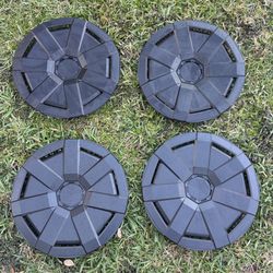 Tesla Cybertruck Factory Hubcaps – Set of 4 – OEM Takeoffs