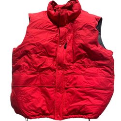 REI Down Puffer Vest Size Large Outdoors Fishing VEST