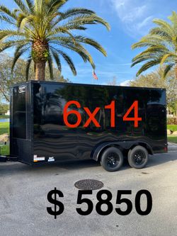 New 6x14 Enclosed Trailer