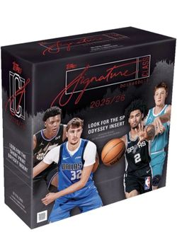 2025-26 TOPPS SIGNATURE CLASS Basketball MEGA BOX