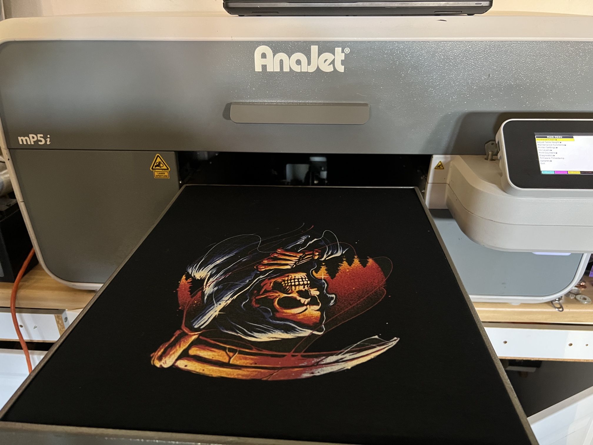 Anajet Mpower M5pi Dtg Printer with Heat press 