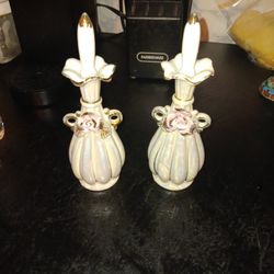 Two Vintage Purfume Bottles