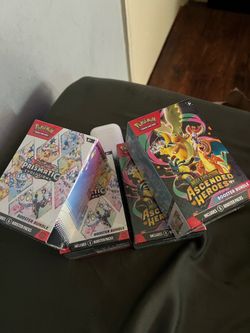 Pokemon prismatic and ascended booster bundles