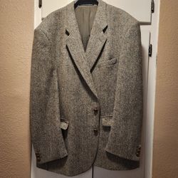 Alexander Harris Tweed Mens 52R Jacket 