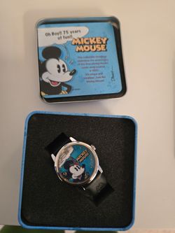 Disney Mickey Mouse 75th Anniversary Collectible Watch