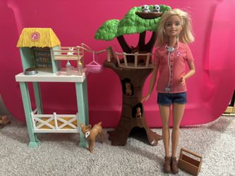 barbie vet play set