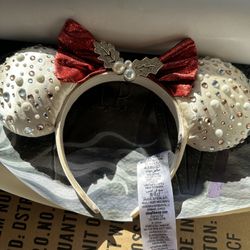 Chistmas Mickey Mouse Ear