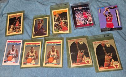 (Trades?) Michael Jordan Cards Lot Bulls NBA
