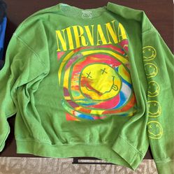 Girls Nirvana sweatshirt