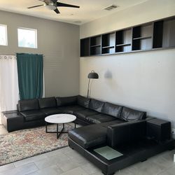 Black Sectional Couch