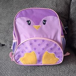 WONDER NATION PRESCHOOL 13" PENGUIN CRITTER BACKPACK 