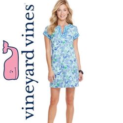 NWOT Vineyard Vines Cordia Floral Tunic Dress Size 00 PRICE FIRM