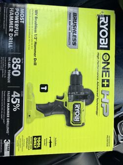 18V Brushless 1/2 Hammer Drill Ryobi