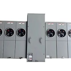 Siemens WEPK6611 Uni-PAK 6-Gang 600-Amp Ring Style Multi-Family Metering System