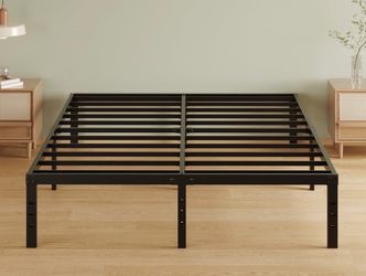 Cal king metal platform bed