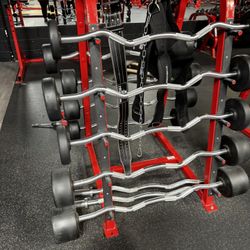 Curved Barbell Set