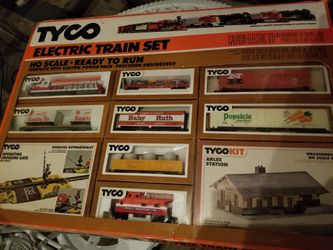 Vintage tyco hotsell train set